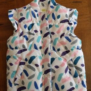 Girls puffy vest